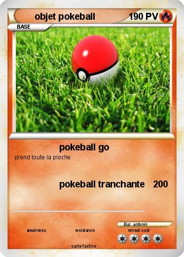 Pokemon objet pokeball