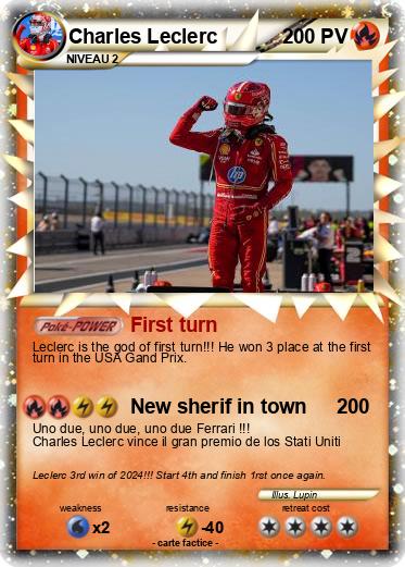 Pokemon Charles Leclerc