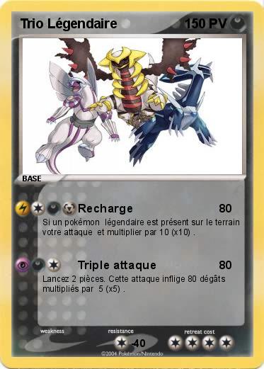 Pokemon Trio Légendaire