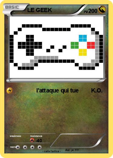 Pokemon LE GEEK