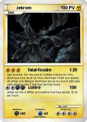 Pokemon zekrom