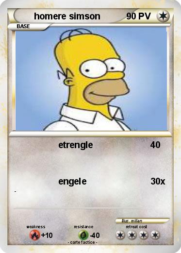 Pokemon homere simson
