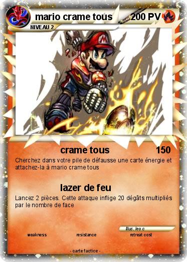 Pokemon mario crame tous