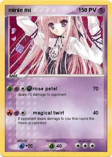 Pokemon minie mi