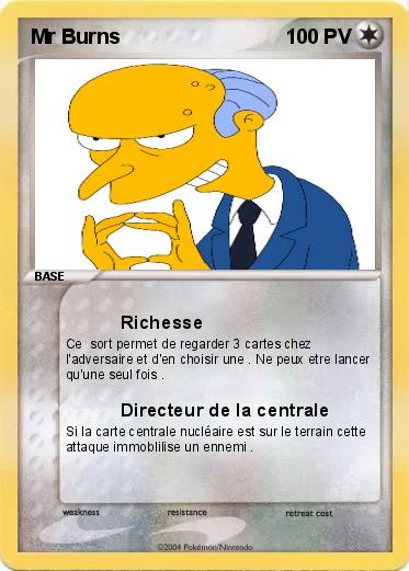 Pokemon Mr Burns