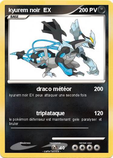 Pokemon kyurem noir  EX
