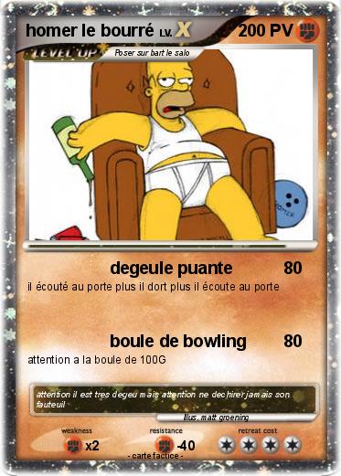 Pokemon homer le bourré