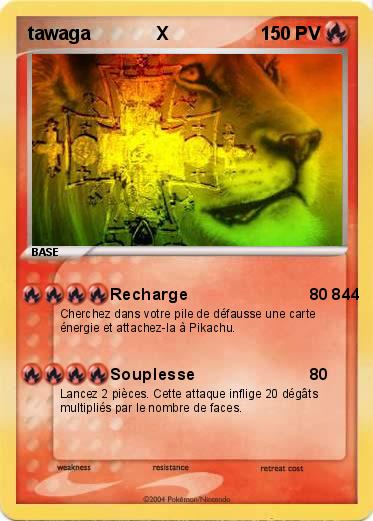 Pokemon tawaga             X                                             