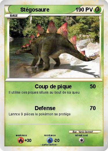 Pokemon Stégosaure