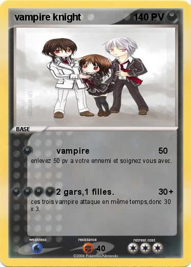 Pokemon vampire knight