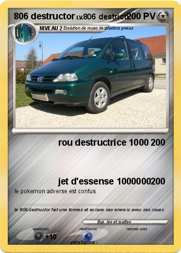 Pokemon 806 destructor