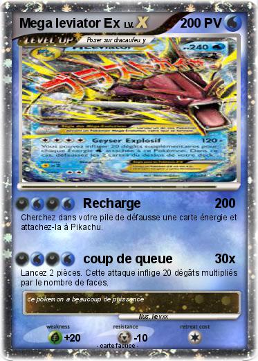 Pokemon Mega leviator Ex