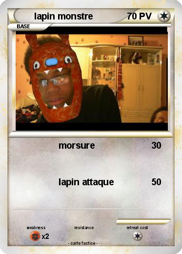 Pokemon lapin monstre