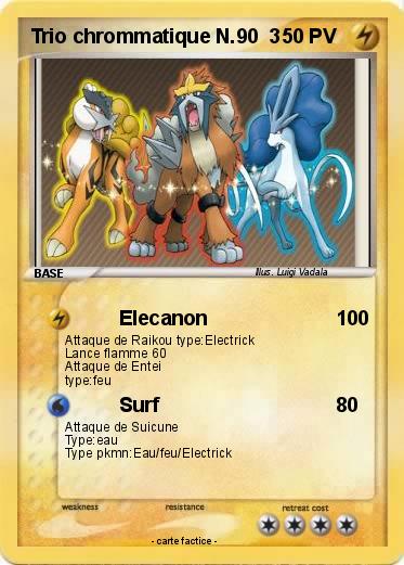 Pokemon Trio chrommatique N.90  3