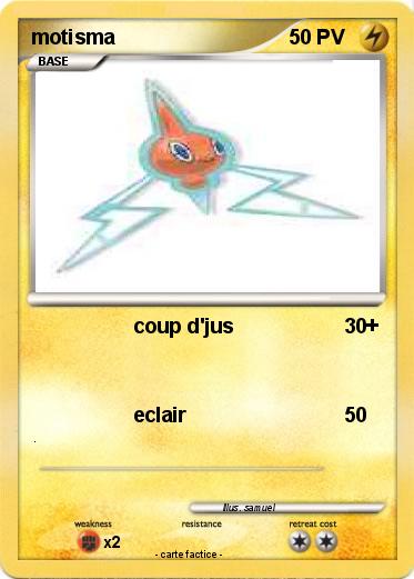 Pokemon motisma