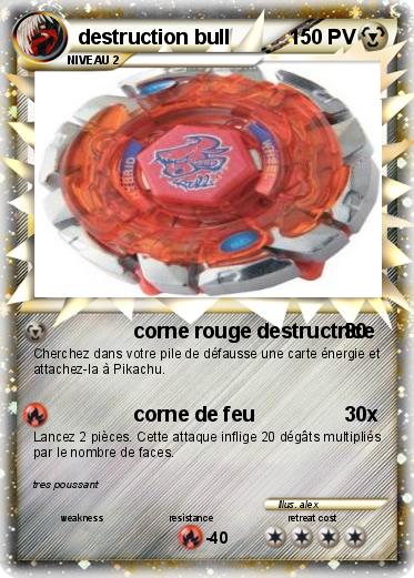 Pokemon destruction bull