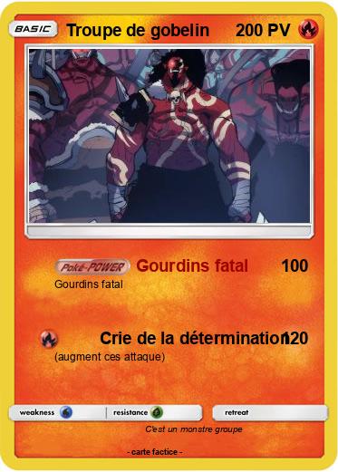 Pokemon Troupe de gobelin