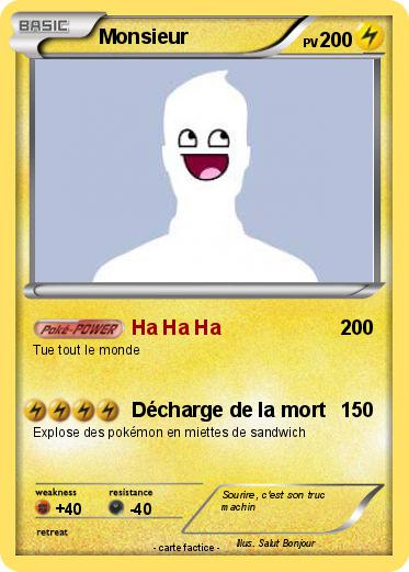 Pokemon Monsieur