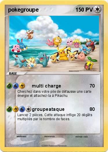 Pokemon pokegroupe