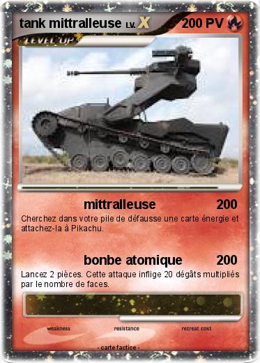 Pokemon tank mittralleuse