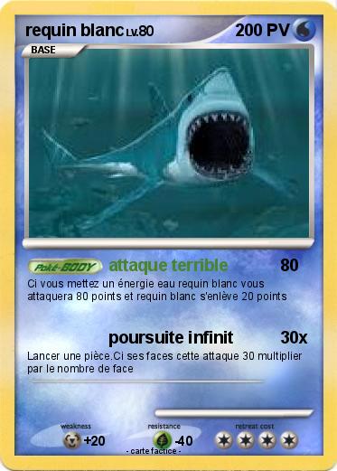 Pokemon requin blanc