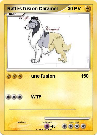 Pokemon Raffes fusion Caramel