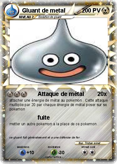 Pokemon Gluant de metal