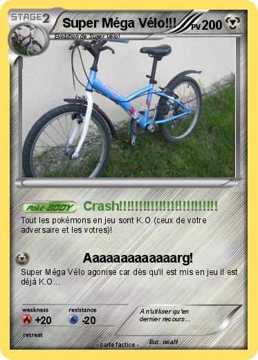 Pokemon Super Méga Vélo!!!