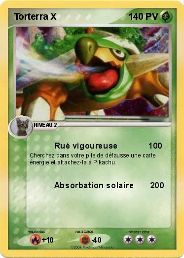 Pokemon Torterra X                            