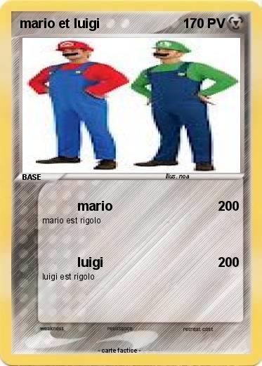 Pokemon mario et luigi