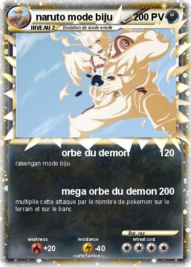 Pokemon naruto mode biju