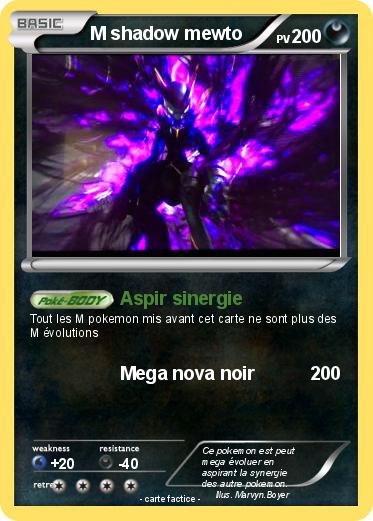Pokemon M shadow mewto