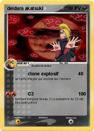 Pokemon deidara akatsuki