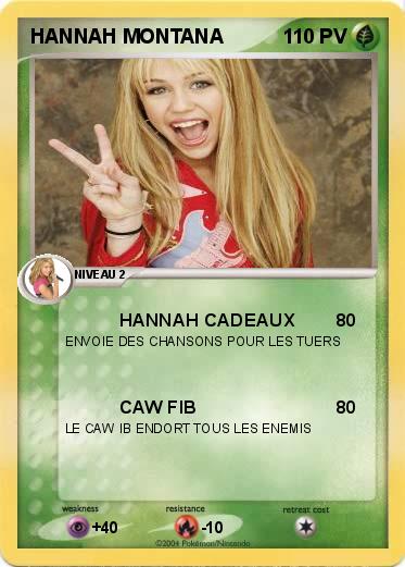 Pokemon HANNAH MONTANA                 