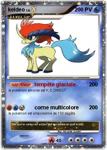 Pokemon keldeo