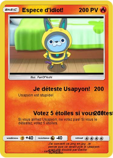 Pokemon Espece d'idiot!