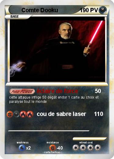 Pokemon Comte Dooku