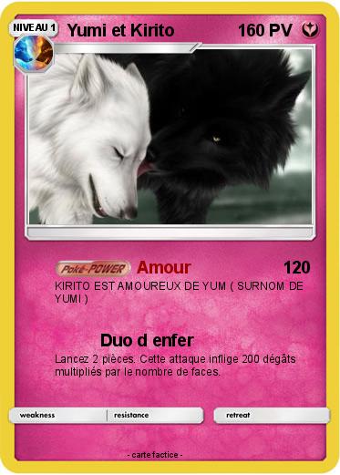 Pokemon Yumi et Kirito