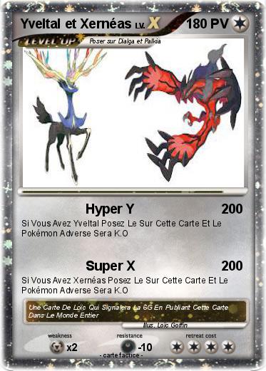 Pokemon Yveltal et Xernéas