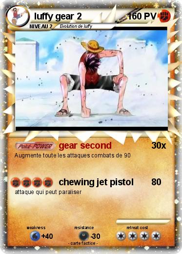Pokemon luffy gear 2