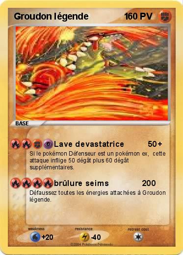 Pokemon Groudon légende              1