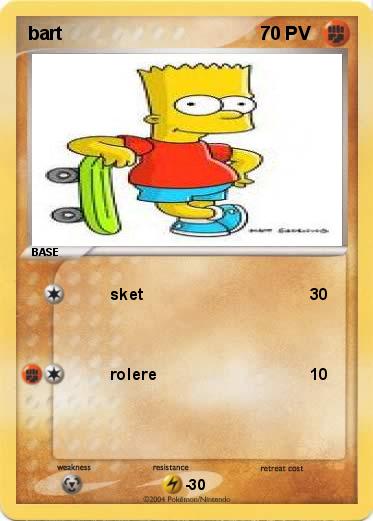 Pokemon bart