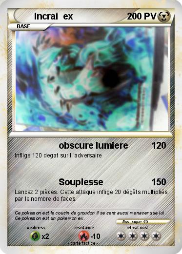 Pokemon Incrai  ex