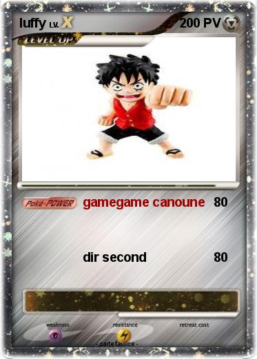 Pokemon luffy