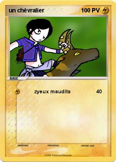 Pokemon un chêvralier