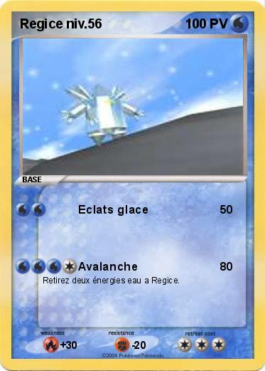 Pokemon Regice niv.56