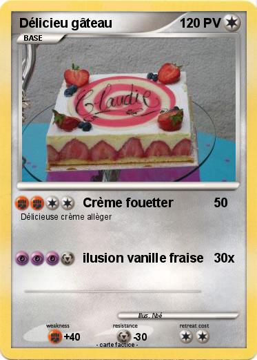 Pokemon Délicieu gâteau
