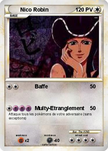 Pokemon Nico Robin