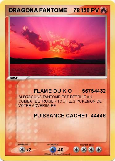 Pokemon DRAGONA FANTOME    78