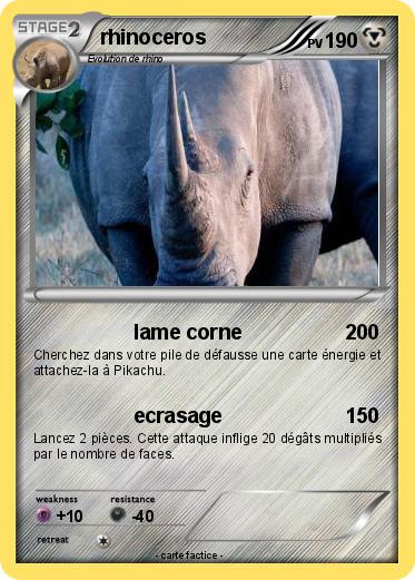 Pokemon rhinoceros